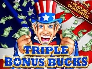 Triple Bonus Bucks Online Slot Machine