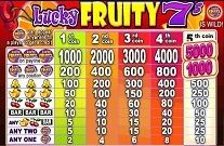 Lucky Fruity 7s Online Slot Machine
